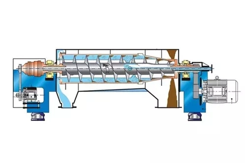 Small Fruit Juice Decanter Centrifuge, Horizontal Continuous Drilling Mud Decanter Centrifuge, Beer Oil Water Centrifuge Separator