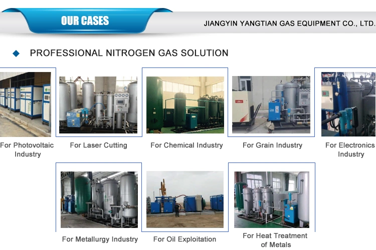 10nm3 / Hour Psa Nitrogen Generator Ce ISO TUV Approval