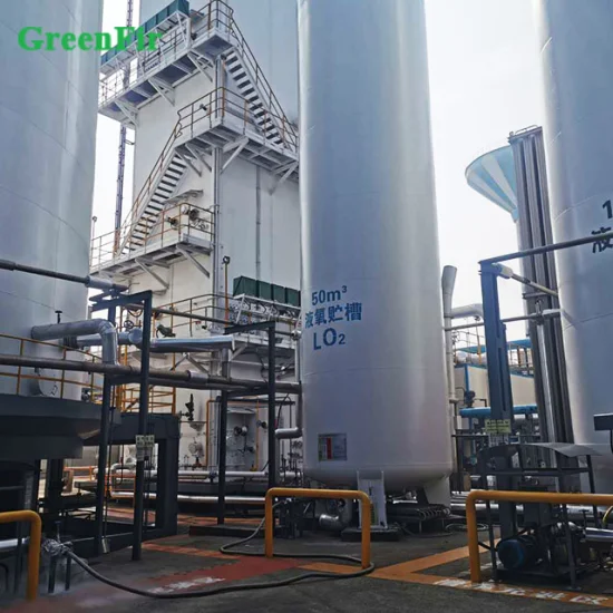 L'alimentation d'usine personnalise le générateur d'argon d'azote d'oxygène d'unité de séparation d'air cryogénique d'Asu de haute pureté pour l'industrie médicale