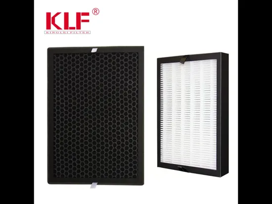 Filtre de rechange pour purificateurs d'air à charbon actif en nid d'abeille HEPA et carbone Medify Ma-25
