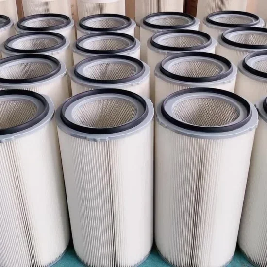 Cartouche de filtre à air de dépoussiéreur industriel à haute efficacité d'usine