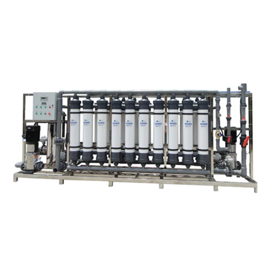 L'usine fournit directement le système d'eau potable à filtre ultra / la machine à eau pure